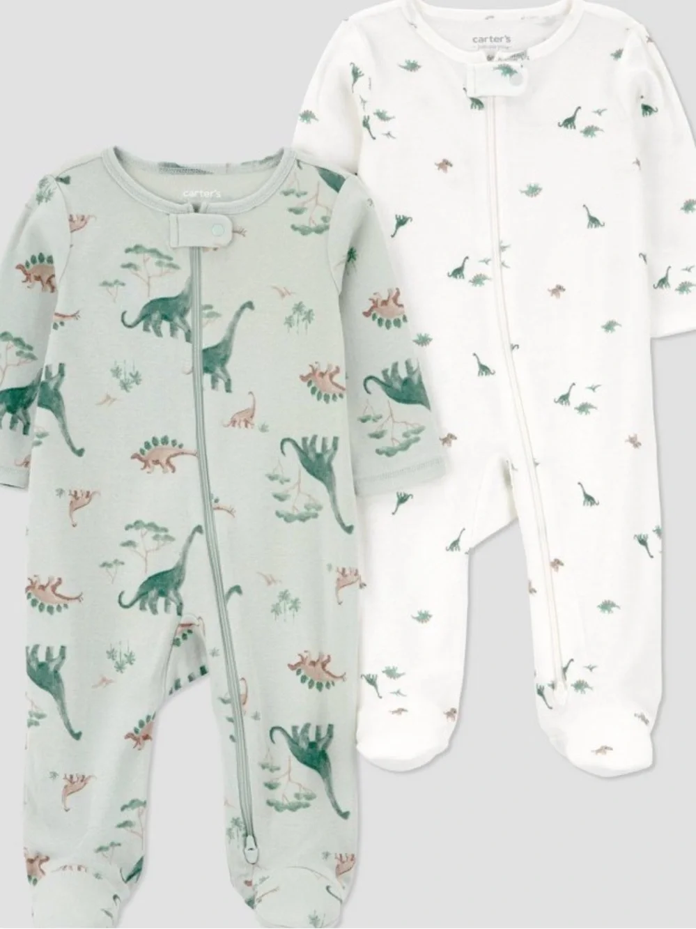 Carters Dino Footie Onesie Bundle